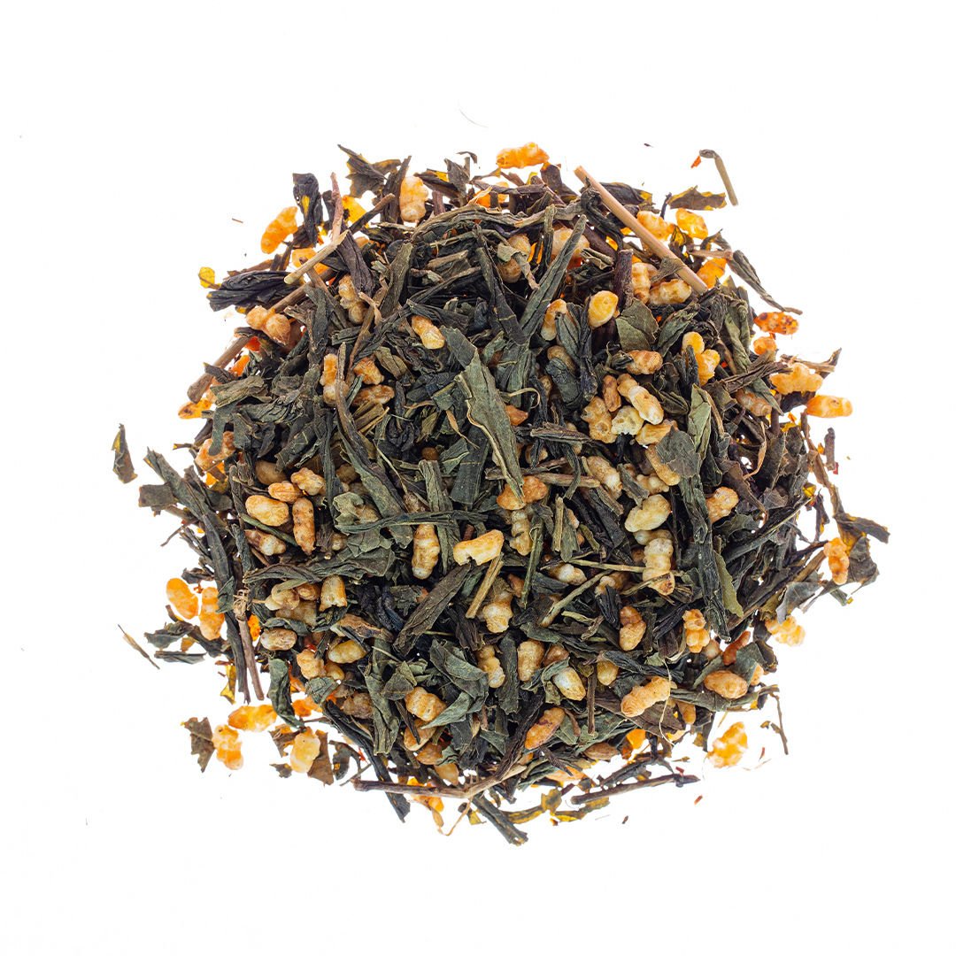 Genmaicha - Kavrulmuş Pirinçli Yeşil Çay
