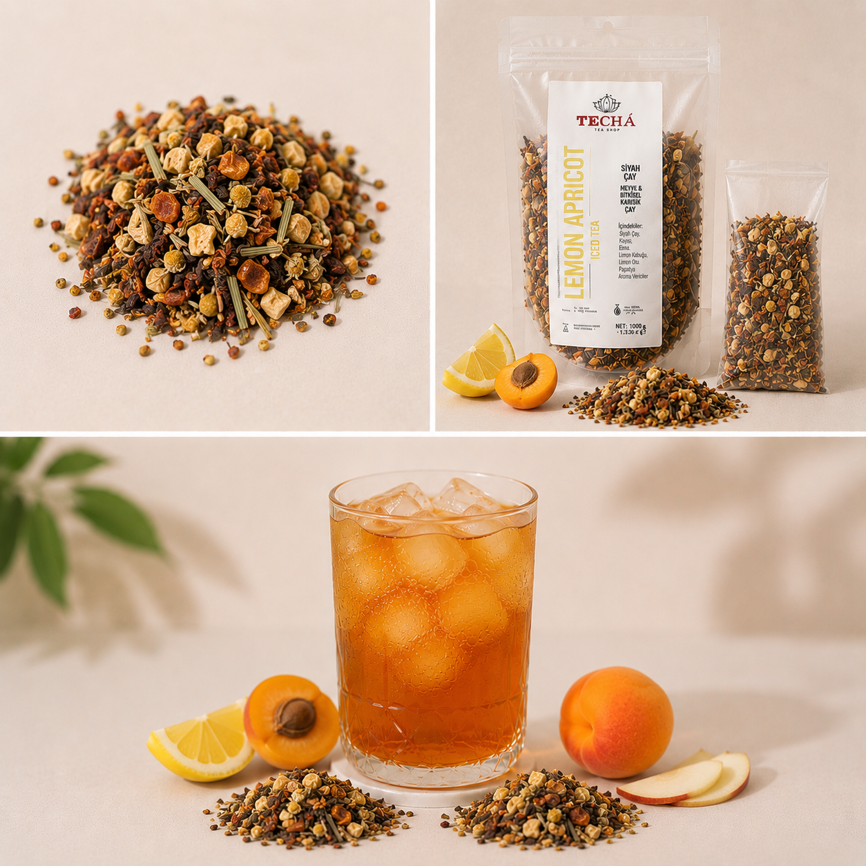 Lemon & Apricot Iced Tea
